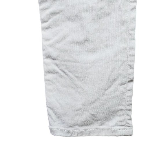 Rag and Bone Ivory Intermix Arrow Embroidery Khaki Pants, Sz 24 - Picture 7 of 12